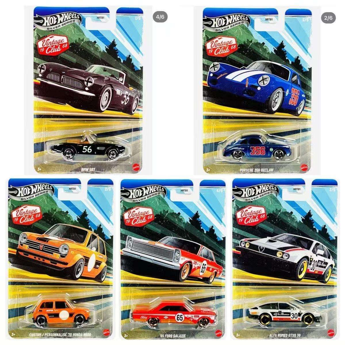 Model Kit Alfa Romeo - Auto Hot Wheels Originale Retro Club