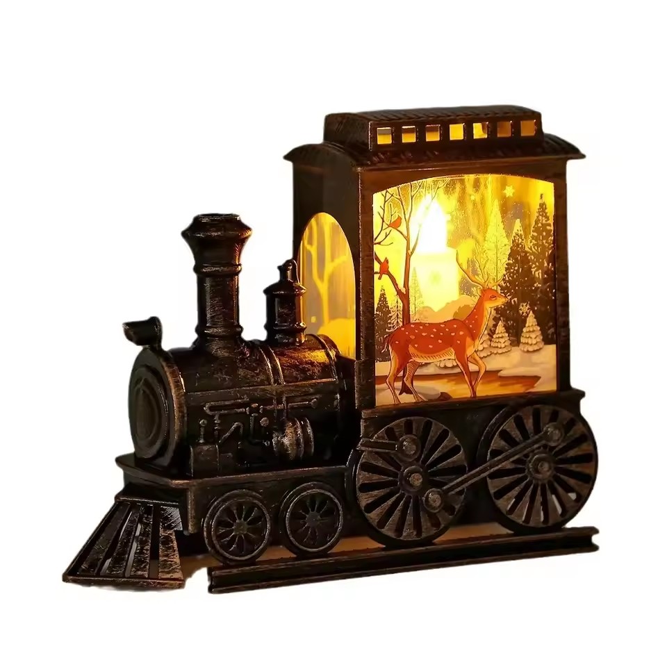Model Kit Chainsaw Man - Luci Notturne LED Vintage a Forma