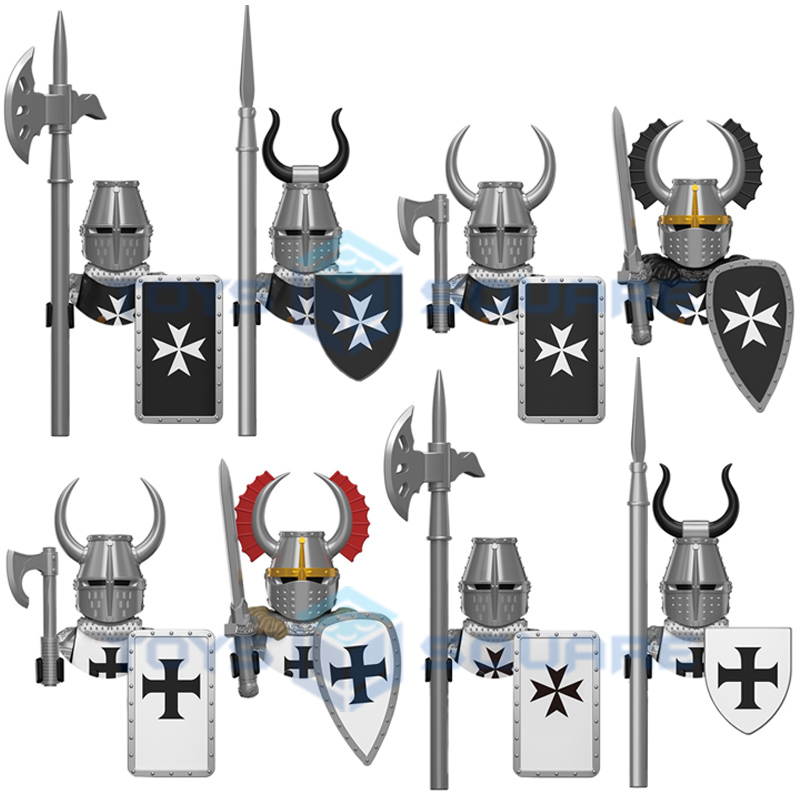 Lego Set Creator - I cavalieri teutonici medievali modello ospedaliero