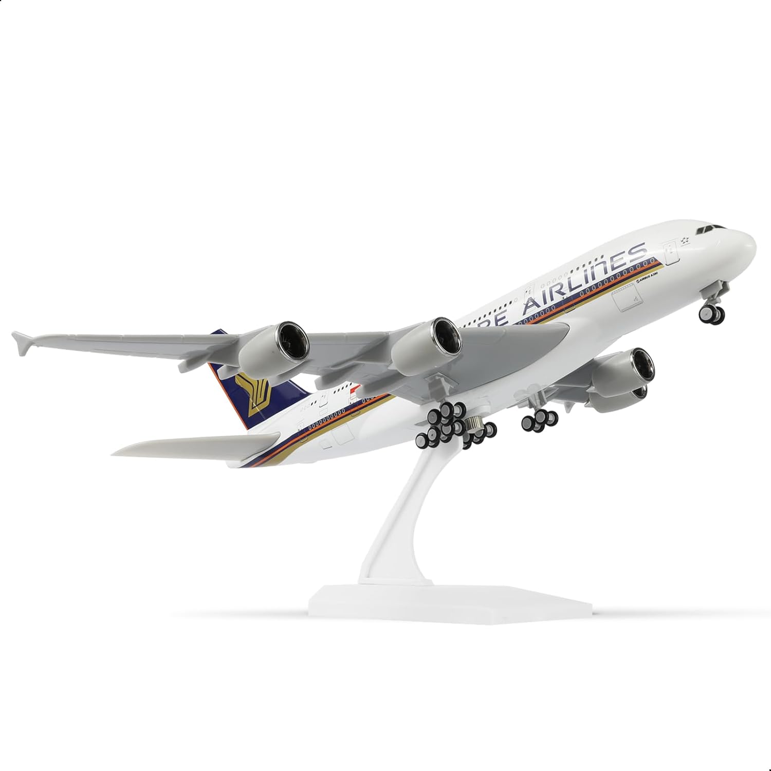 Model Kit Singapore - Modellino di Aereo Singapore A380 in