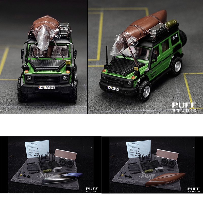 Model Kit Resin - PuffStudio Kit Barca 1/64 Adatto per