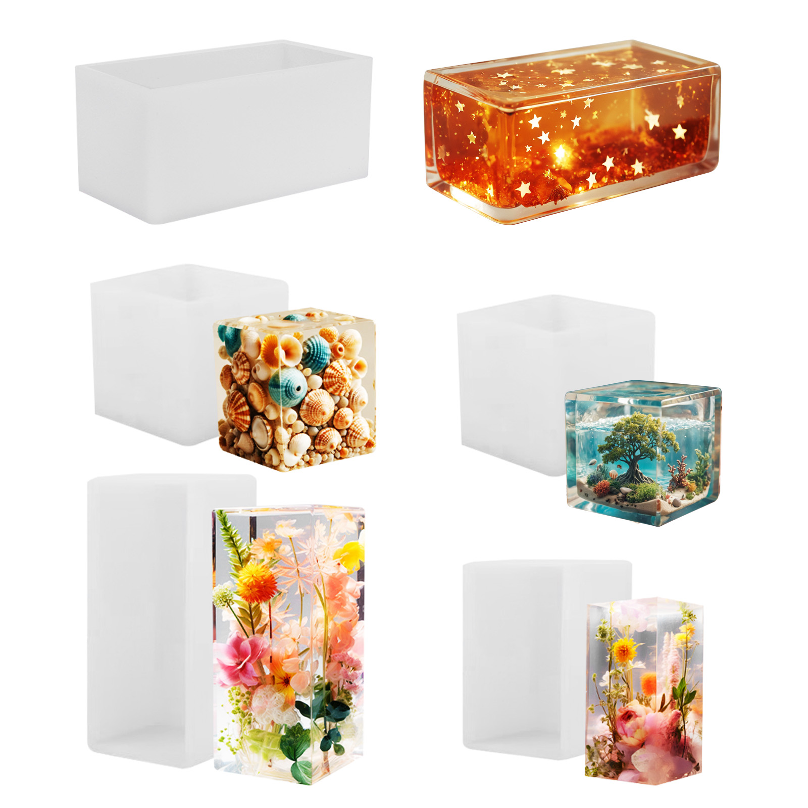 Model Kit Resin - Stampo in Silicone per Resina Epossidica,