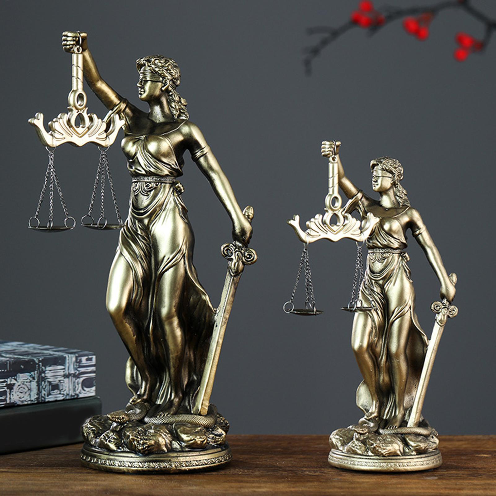 Model Kit Judge - Statua della signora Justice Figurina Scala