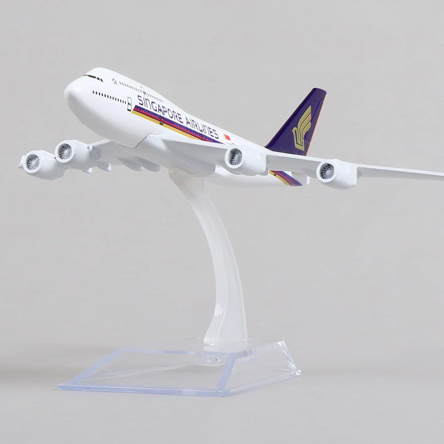 Model Kit Singapore - Modellino in Metallo Pressofuso di Aereo