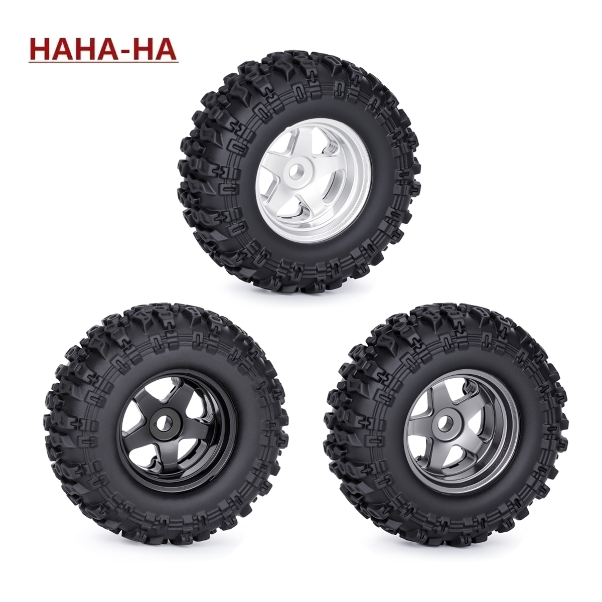 Model Kit Jeep - Set di Cerchi in Alluminio a