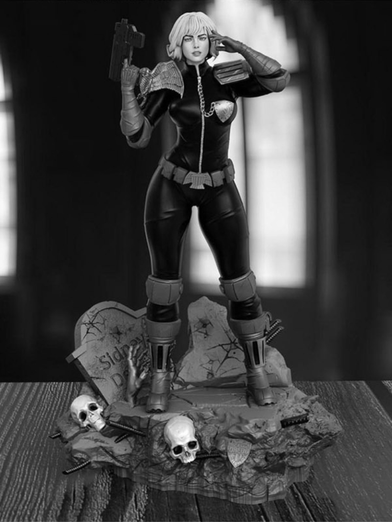 Model Kit Judge - Kit modello in resina Cassandra Anderson
