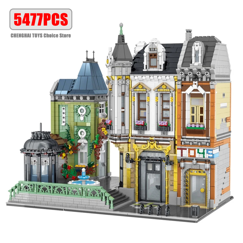 Lego Set Creator - 5477pcs URGE Street View set MOC