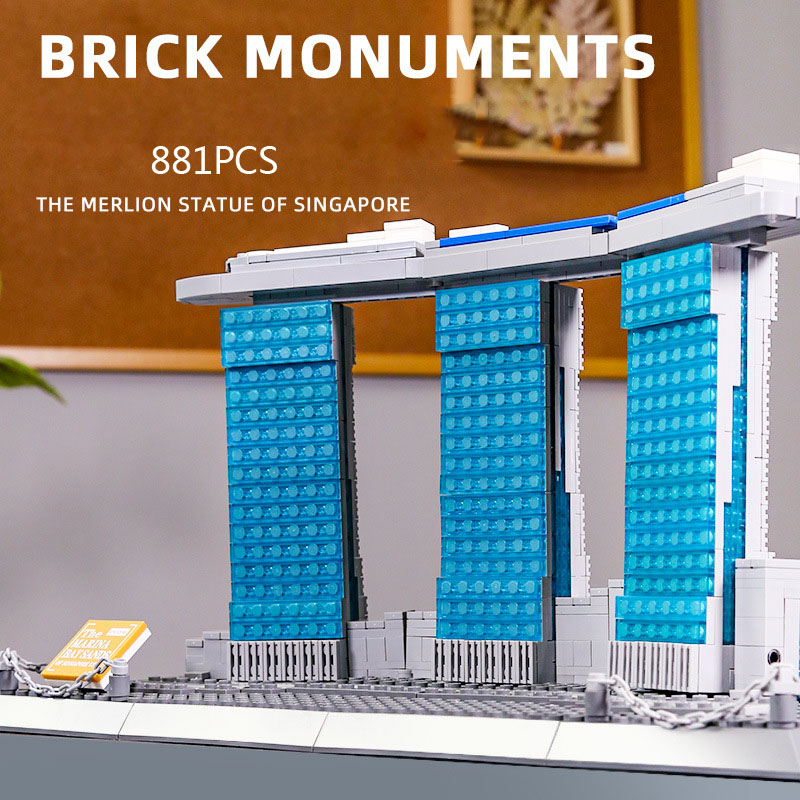 Model Kit Singapore - Set di Costruzioni Creative: Modello del