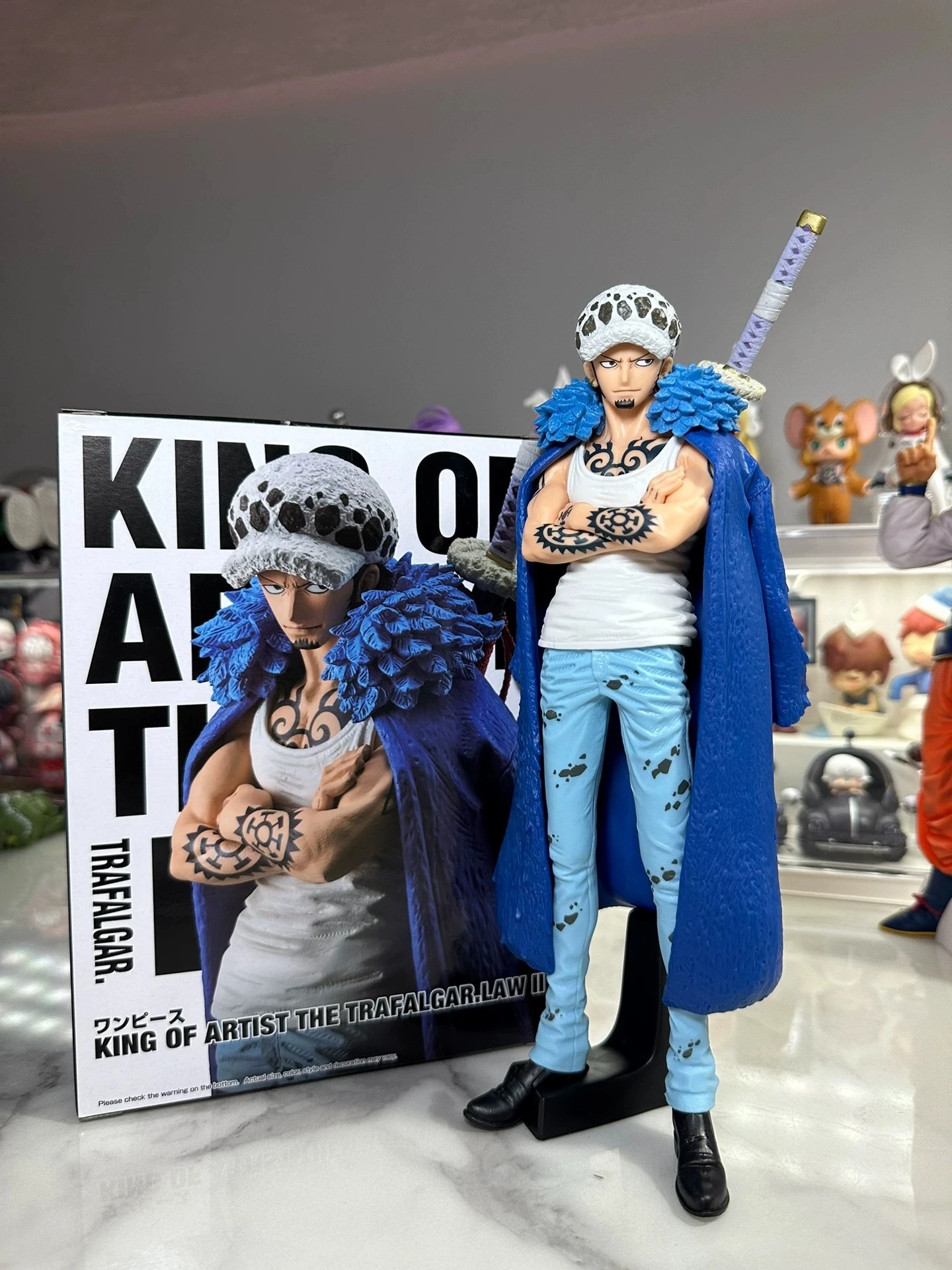 Model Kit Judge - Figurina Anime One Piece Luffy Law