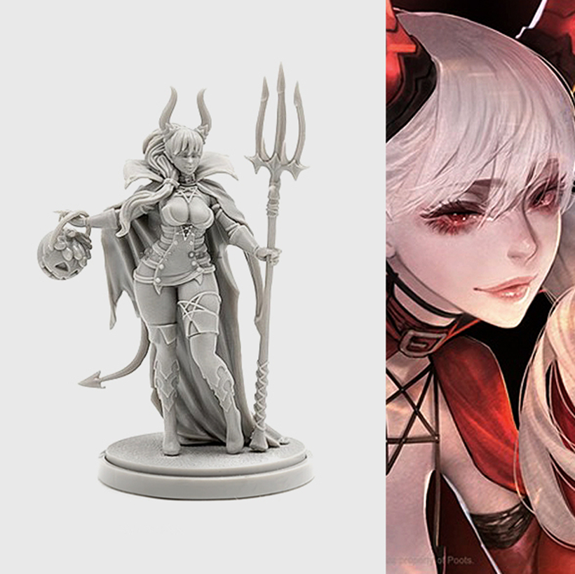 Model Kit Zero - Kit modello in resina KINGDOM DEATH