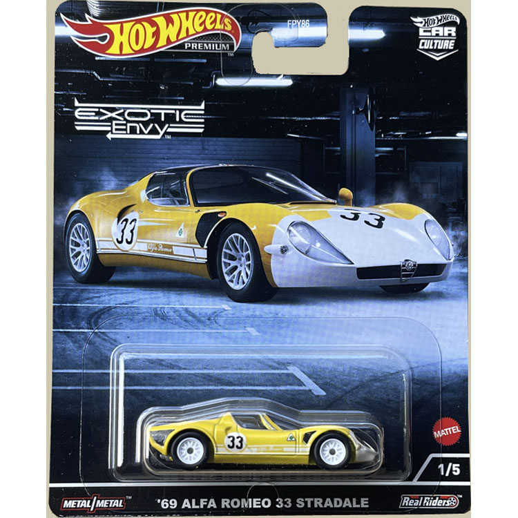 Genuino Hot Wheels Premium Car - Model Kit Alfa Romeo recensione e prezzo
