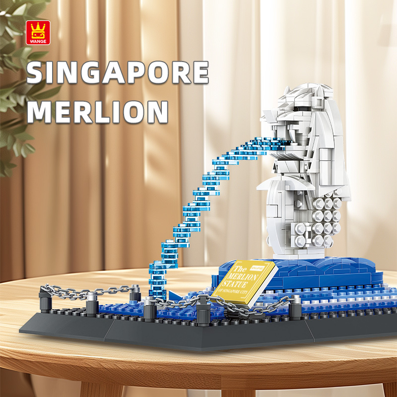 Wange Building Blocks 4218 Sin - Model Kit Singapore recensione e prezzo
