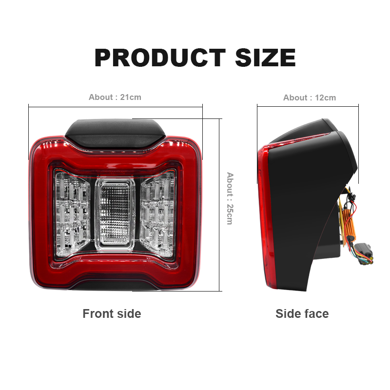2PCS Auto LED Gruppo Fanale po - Model Kit Jeep recensione e prezzo