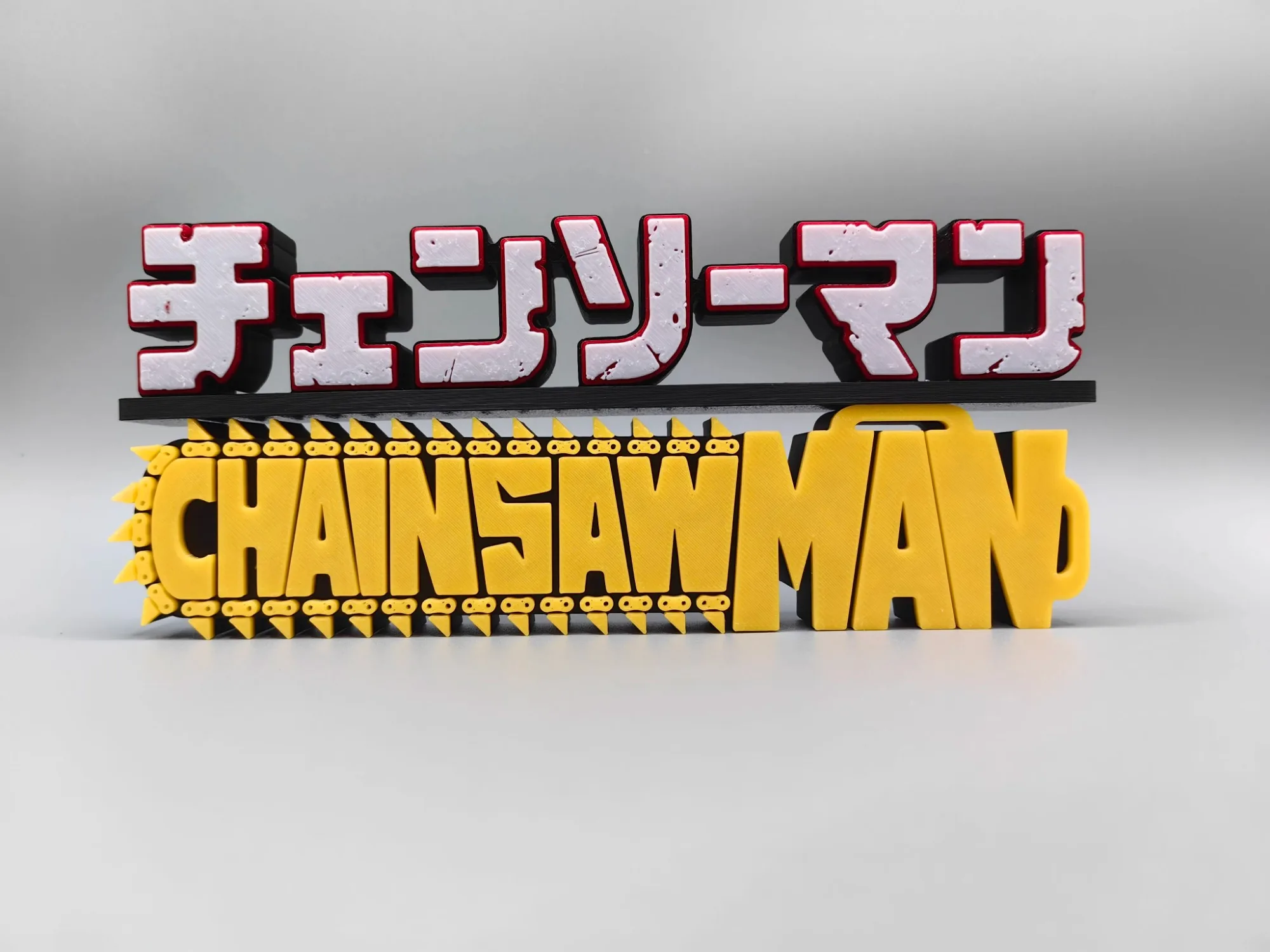 Anime Chainsaw Man 3D Logo Mod - Model Kit Chainsaw Man recensione e prezzo