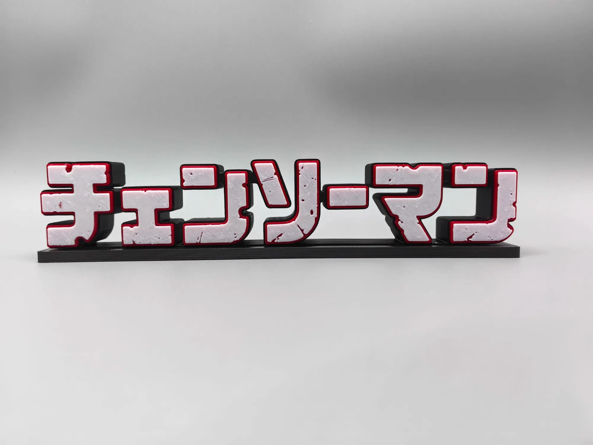 Anime Chainsaw Man 3D Logo Mod - Model Kit Chainsaw Man recensione e prezzo