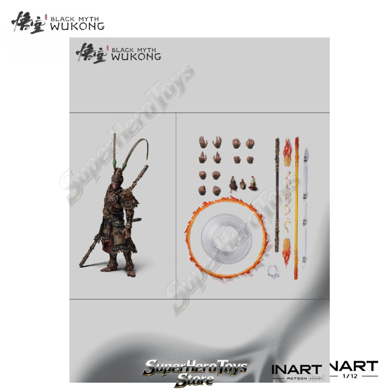 Pre-vendita INART Action Black - Model Kit Wukong recensione e prezzo