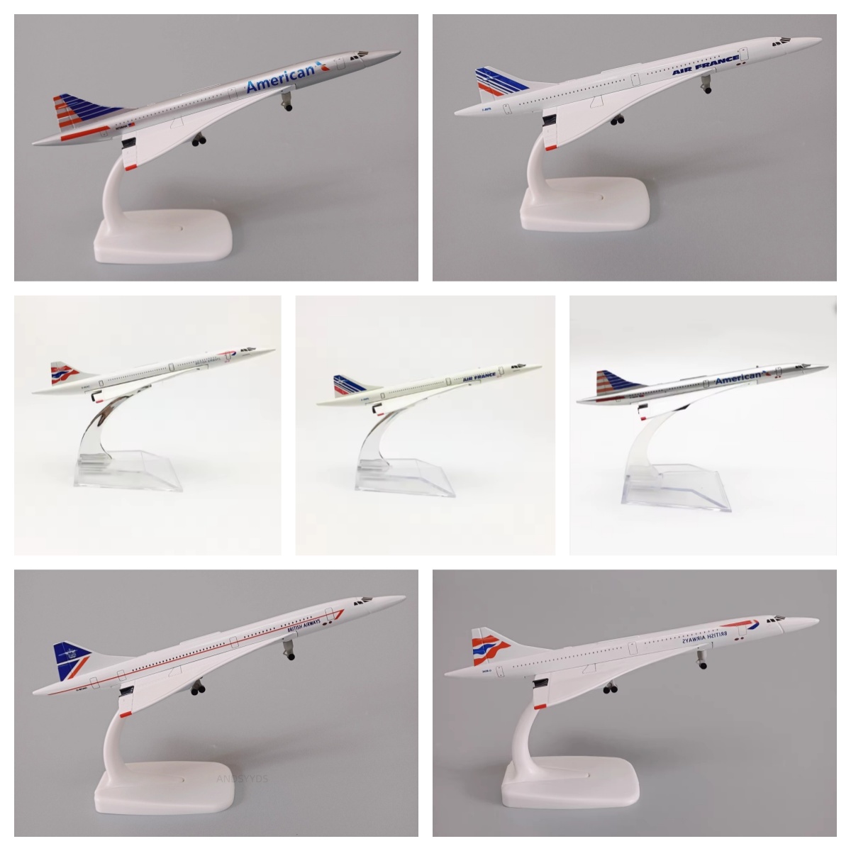 Modellino di Aereo Concorde 16 - Model Kit Singapore recensione e prezzo