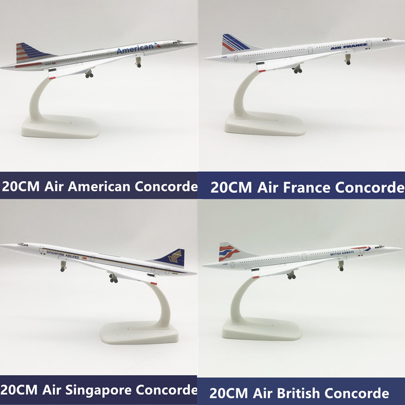 Modellino di Aereo Concorde 16 - Model Kit Singapore recensione e prezzo