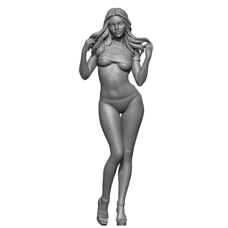 Modello in resina 1/12 figura  - Model Kit Zero recensione e prezzo
