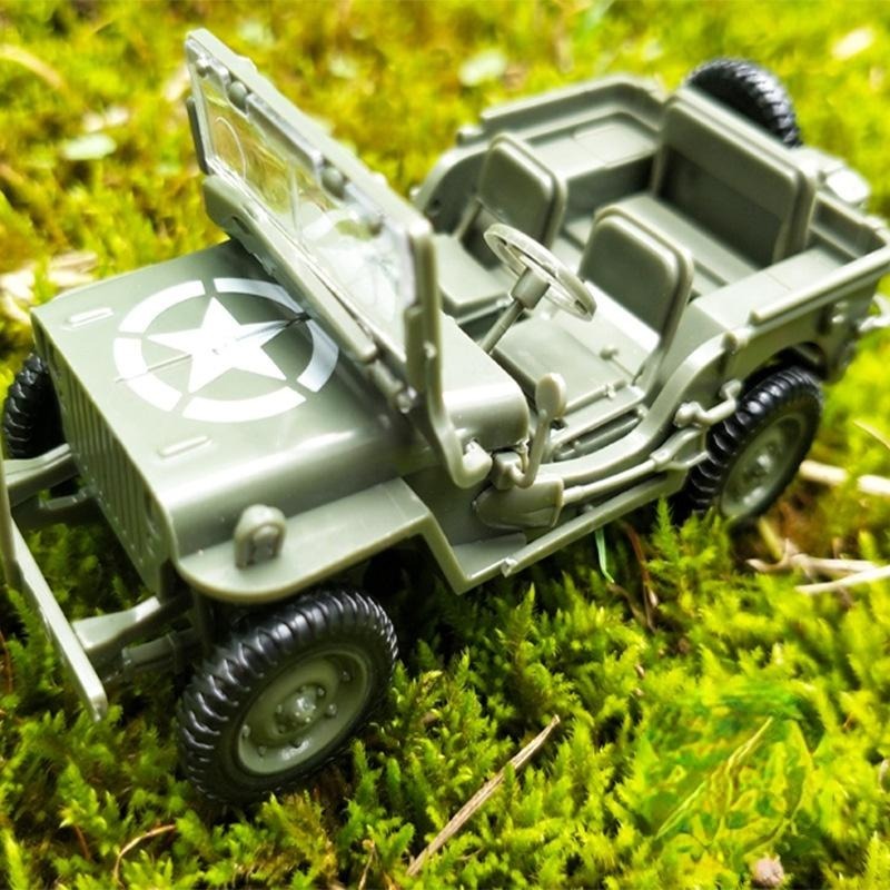 4D assemblato 1/48 Willis Jeep - Model Kit Jeep recensione e prezzo