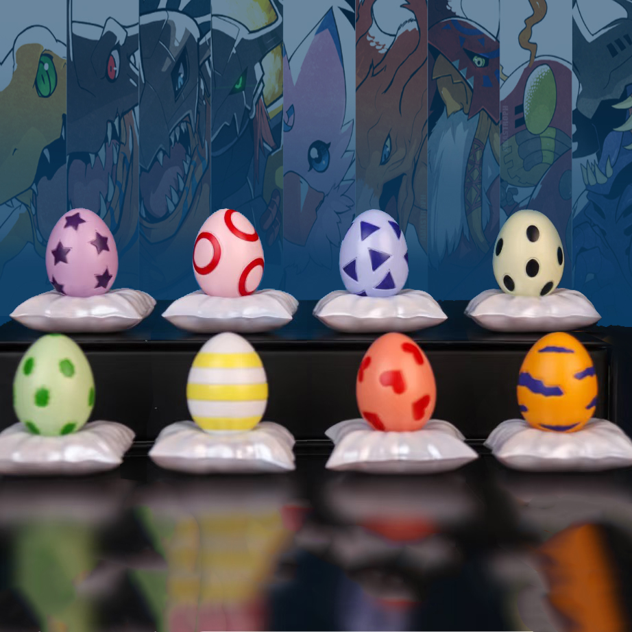Set di 8 Figurine Anime Digimo - Model Kit Digimon recensione e prezzo