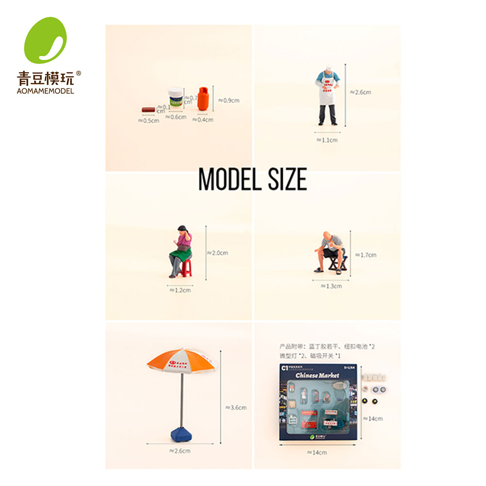 Kit Modello Mercato Notturno 1 - Model Kit Resin recensione e prezzo