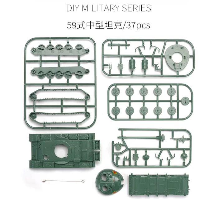 4D assemblare 1/72 tipo cinese - Model Kit Glue recensione e prezzo