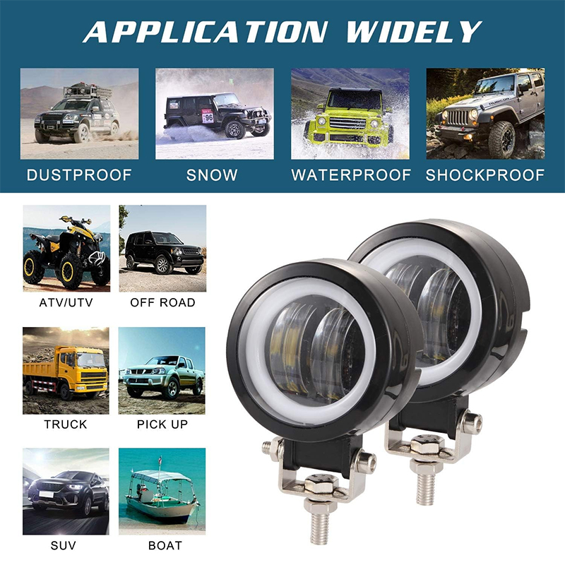 Luce di guida a LED rotonda pe - Model Kit Jeep recensione e prezzo