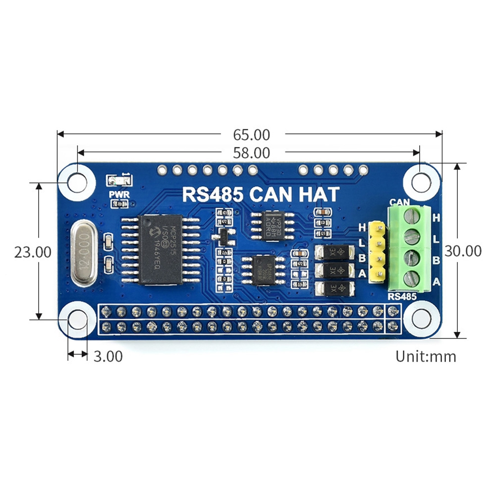 ABFKL Waveshare MCP2515 Comuni - Model Kit Zero recensione e prezzo